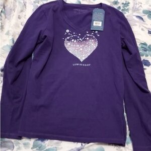 2 new with tags Life is Good long sleeve shirts